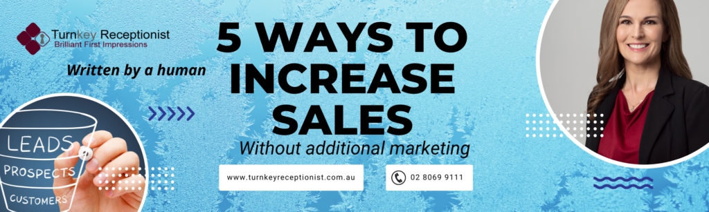 increase sales without marketing
