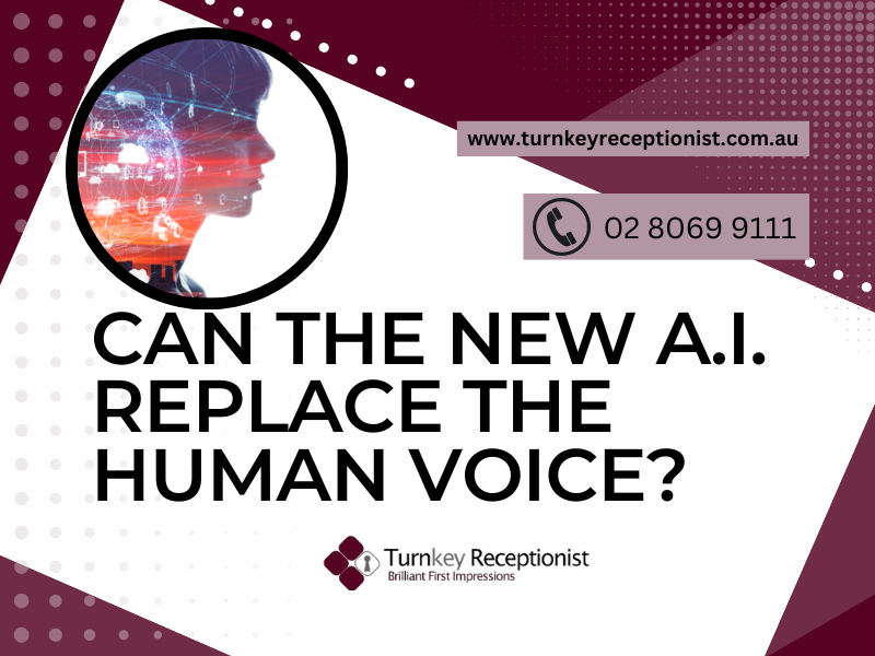 Can the NEW A.I. Replace the Human Voice? 