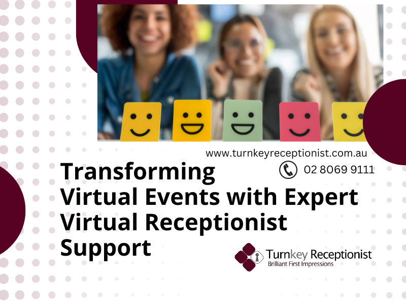Transforming Virtual Events with Expert Virtual Receptionist Support